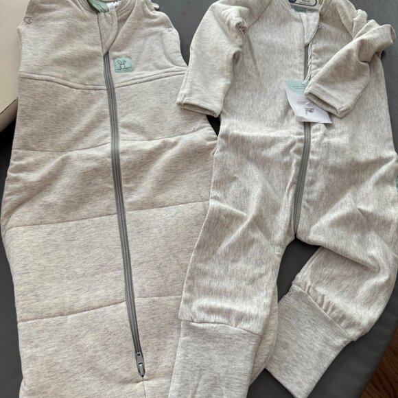 organic cotton swaddle bag and pajama bundle - Picture 11 of 14